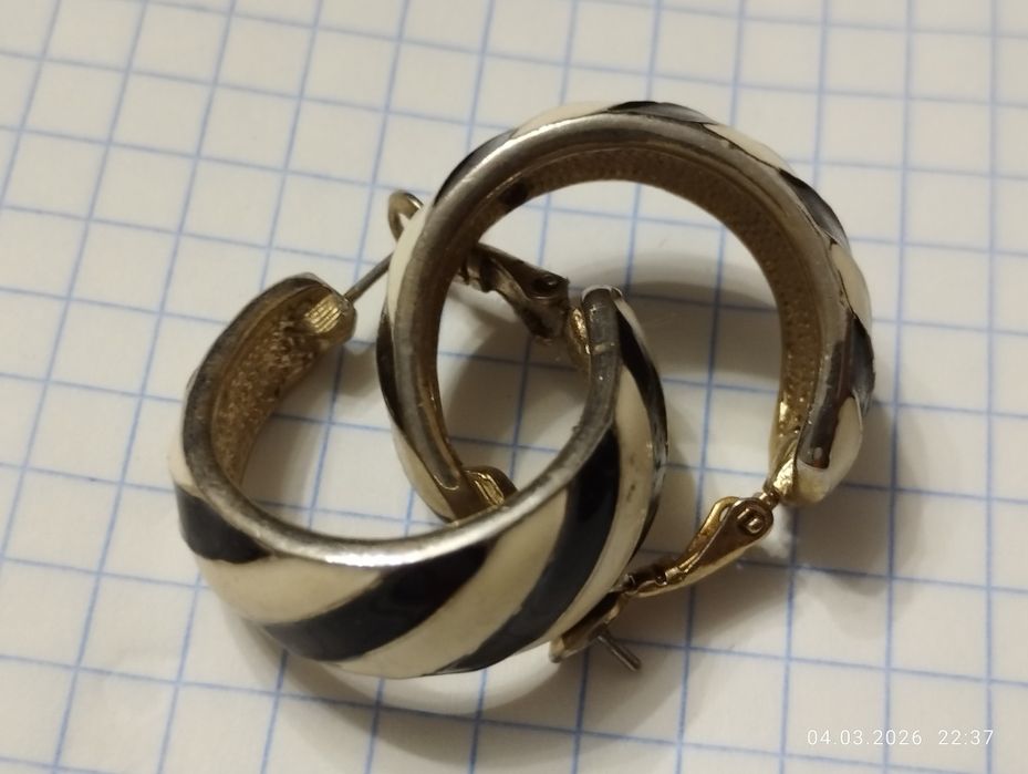 Серьги советские