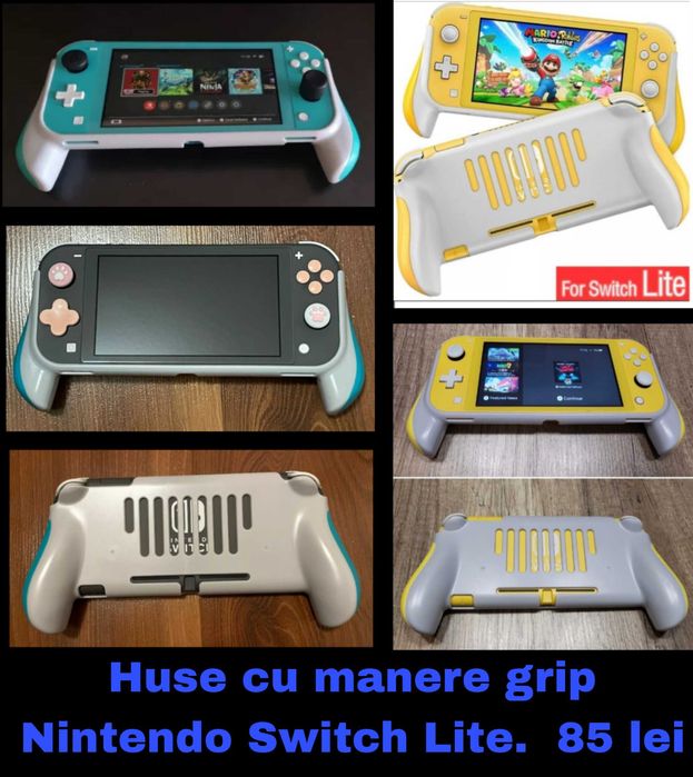 Nintendo Switch Lite husa si folie