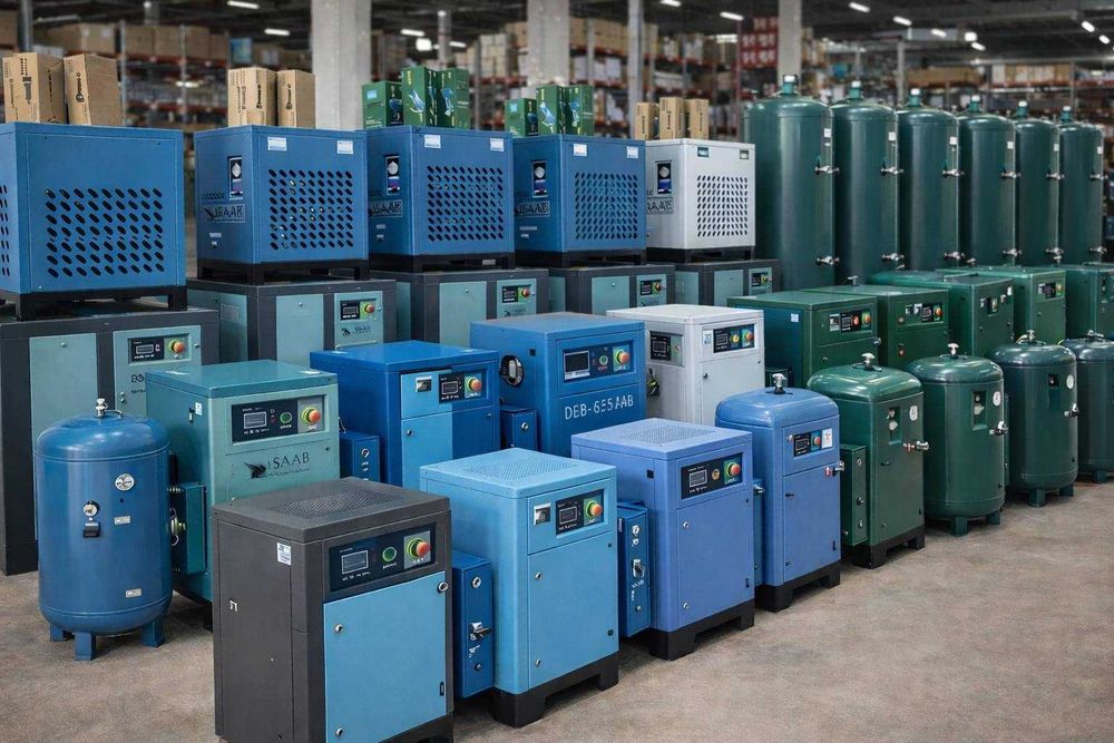 винтовой компрессор 15kw  16 бар для лазерный аппарата