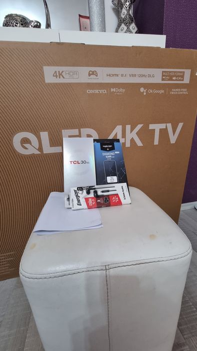 TCL 30 QLED 4K HDR PRO
Google TV TCL 30 Android tv 55C635