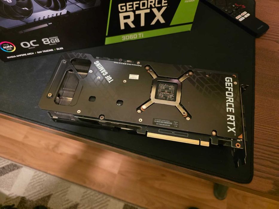 Placa video ASUS GeForce RTX 3060TI TUF GAMING, 8GB GDDR6X, 256-bit