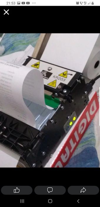 Imprimantă termică Zebra kr203