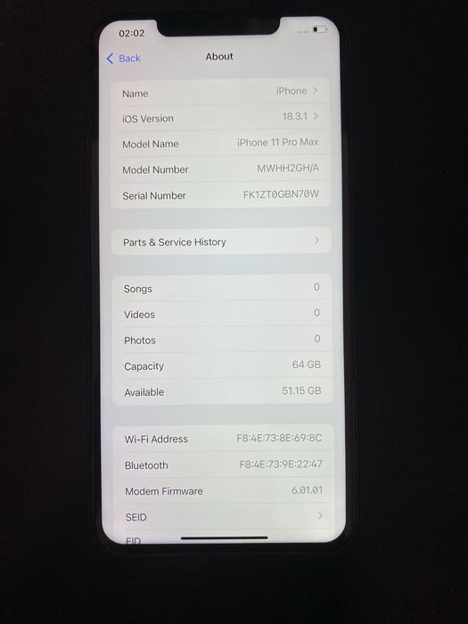 iPhone 11 Pro Max 64GB ID-pfj460
