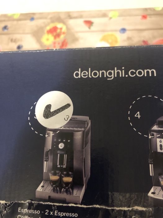 Delonghi Magnifica S Nou a fost facut 2 cafele de proba