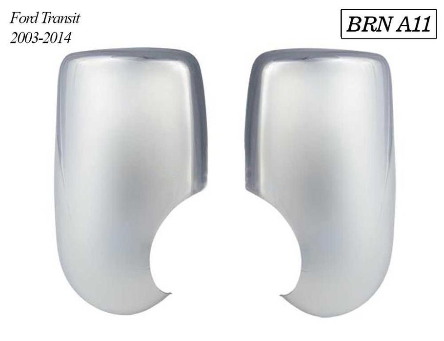 Хромирани капаци за огледала бусове на Mercedes, VW, Renault и Ford