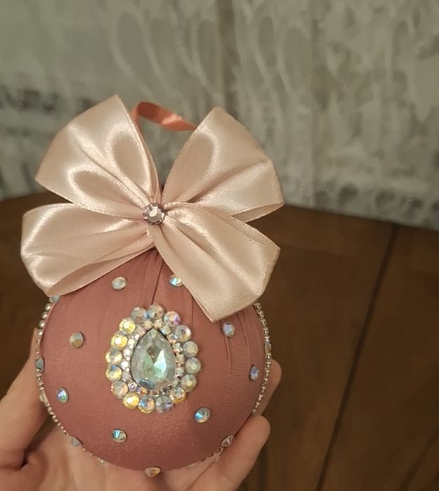 Игрушки елочные ручной работы