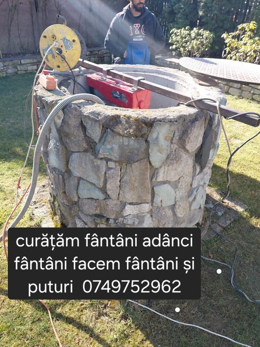 Curatim fântâni adâncime fântâni