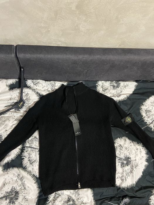 Pulover sweater stone island zip up