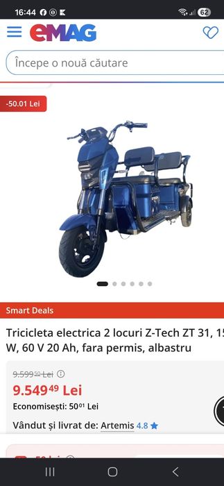 Triciclu electric