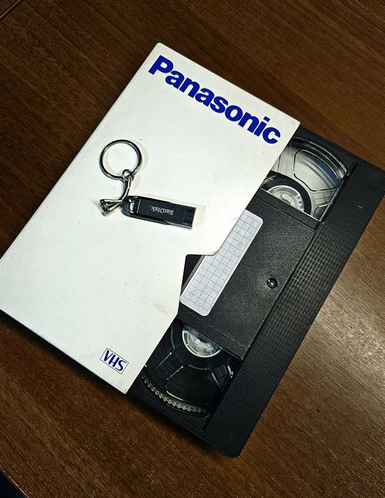 Transfer casete vhs pe stik/dvd