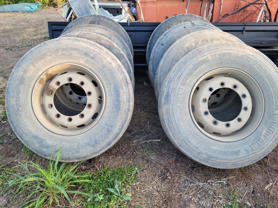 Jante baloane cu cauciuc 8x4