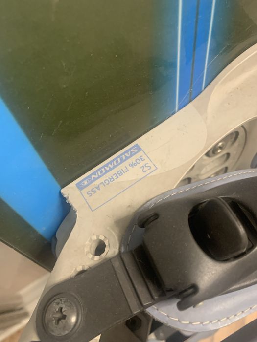 Сноуборд Chopper крепление salomon