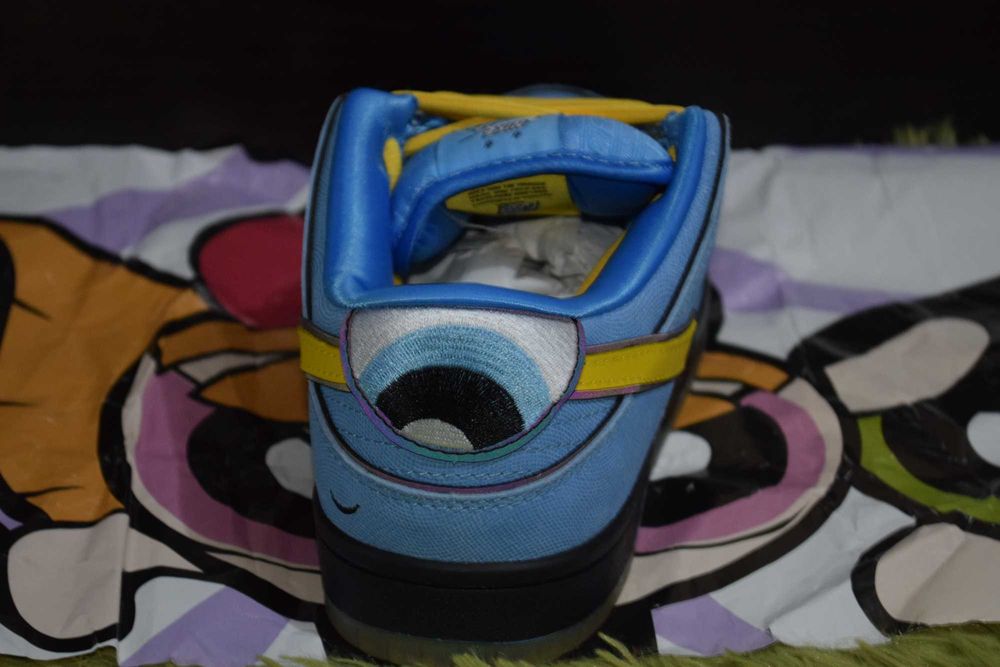 ЧИСТО НОВИ! Nike SB Dunk Low x The Powerpuff Girls "Bubbles"