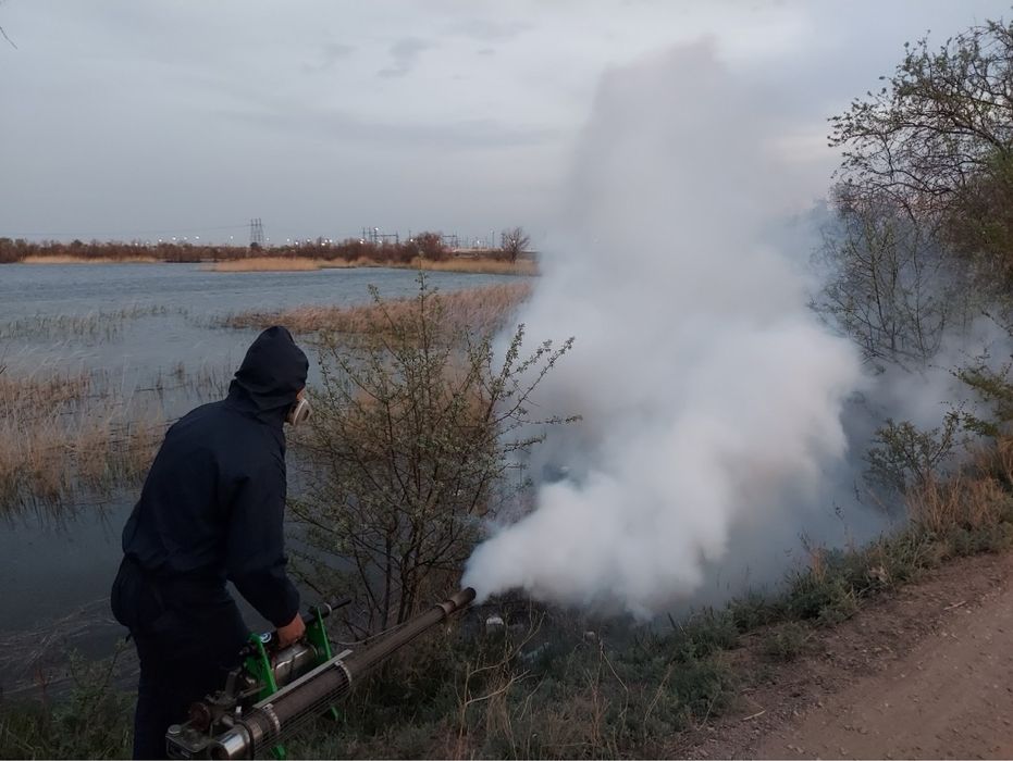 Дезинфекция, Сатпаев