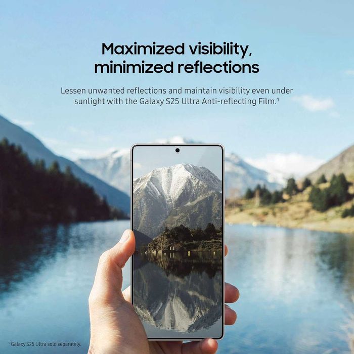 Оригинальная Антибликовая пленка для SAMSUNG Galaxy S25 Ultra