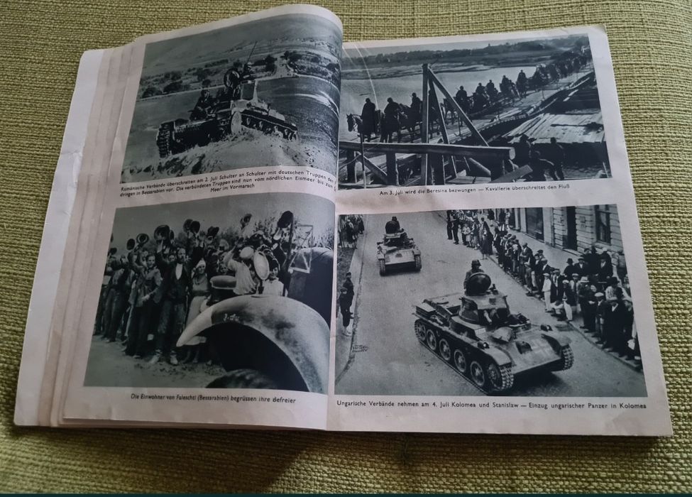 Album Foto WW2 Germania Nazista Vechi Carte Al Doilea Razboi Mondial