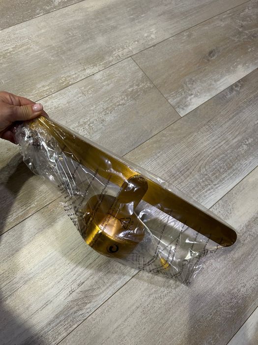 Огледало + лампа златни