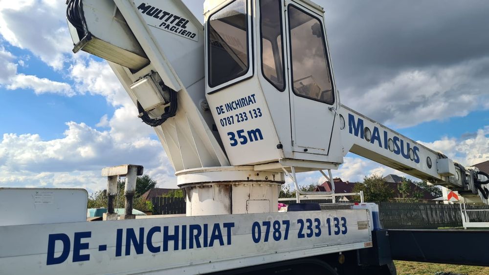 Inchiriez Nacela pe camion 35 m