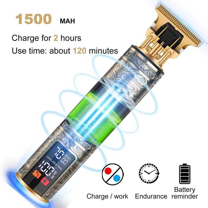 Машинка за подстригване с дисплей Т1204