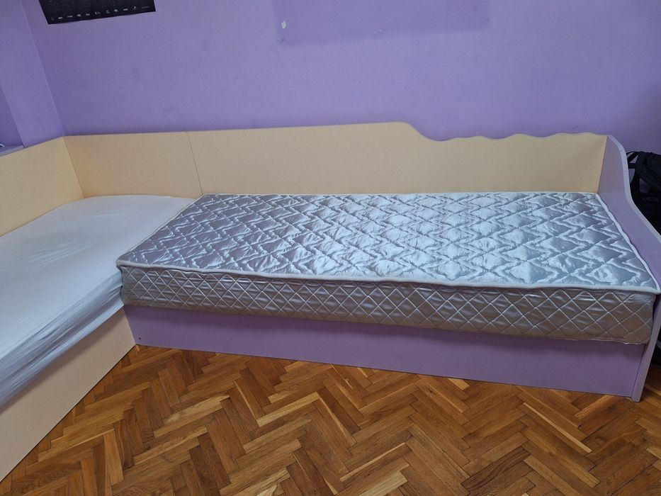 Ъглови  единични  легла