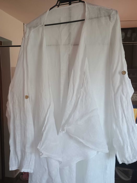 Плажна риза/парео от лен