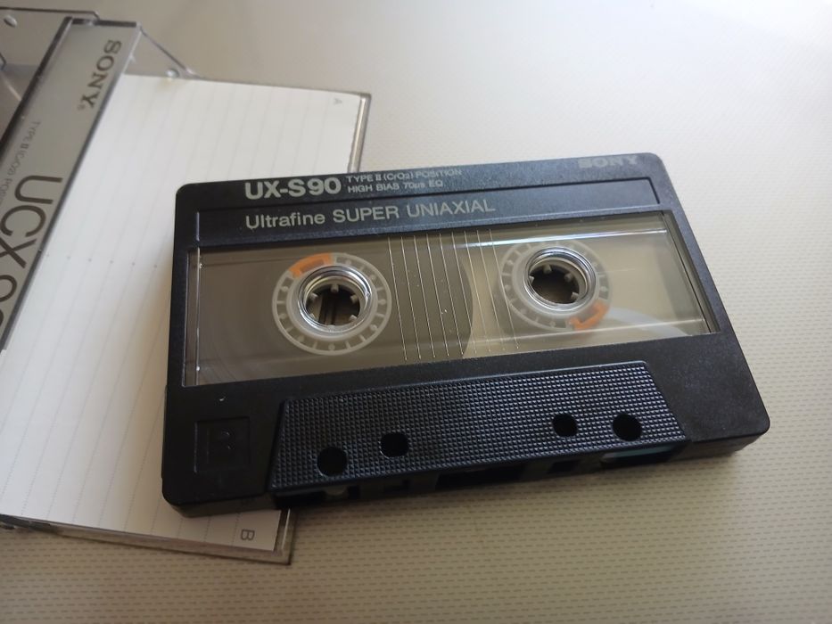Casetă audio Sony UX-S 90, un model clasic
