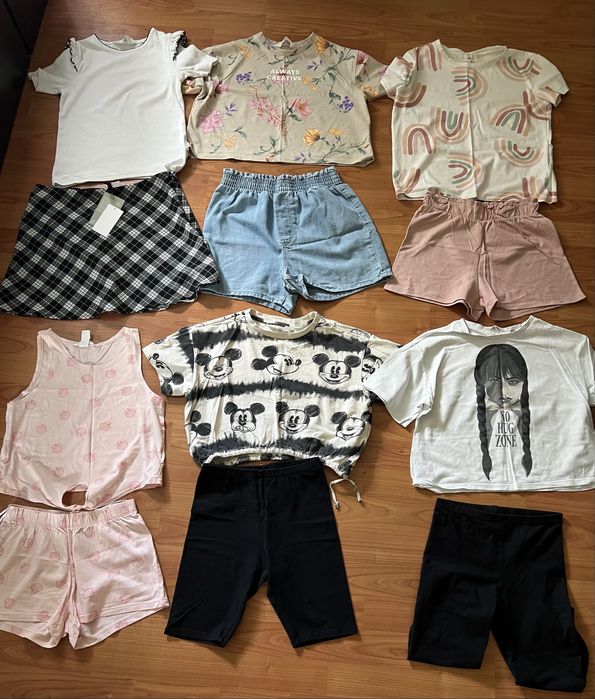 Lot haine fetita 8-9ani