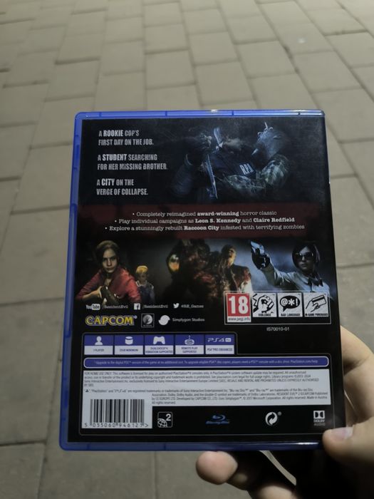 Продам диск Resident Evil 2 Remake