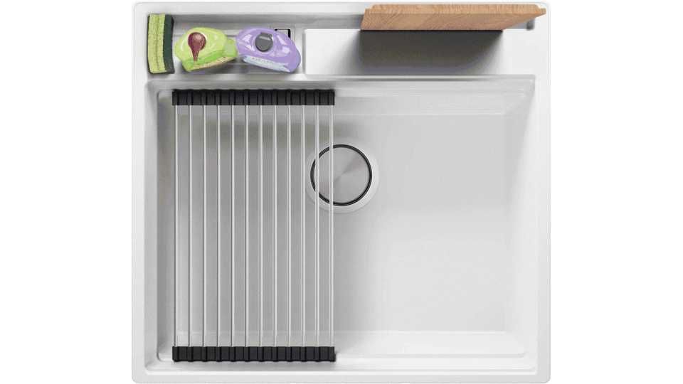 К-т Мивка+Смесител+Сифон Цветове Кухненска Мивка от гранит модел Осло