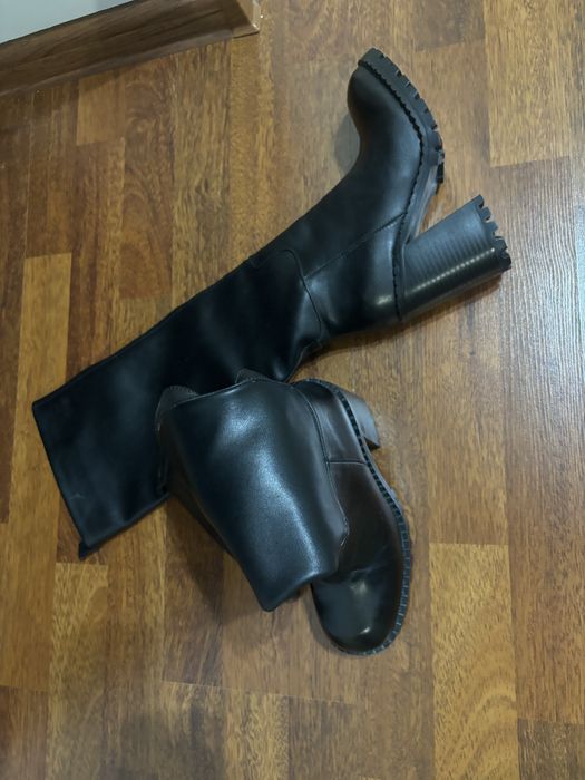 сапоги новые кожаная евромех