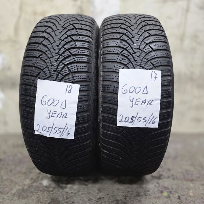 2×205/55/16 M+S.GOODYEAR.Stare excelenta.