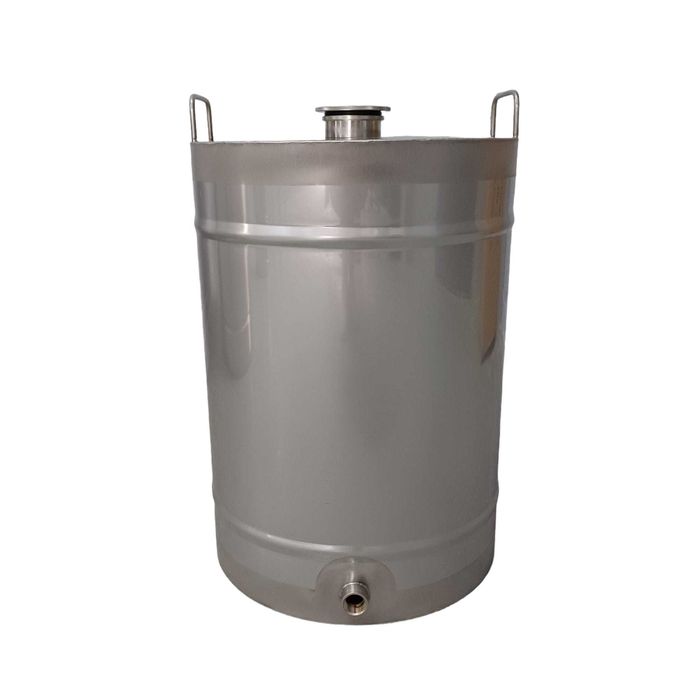Butoi Inox  NOU cu capac filet si robinet  30 litri