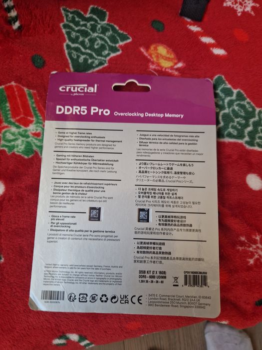 Memorie Ram 32gb 6000mhz