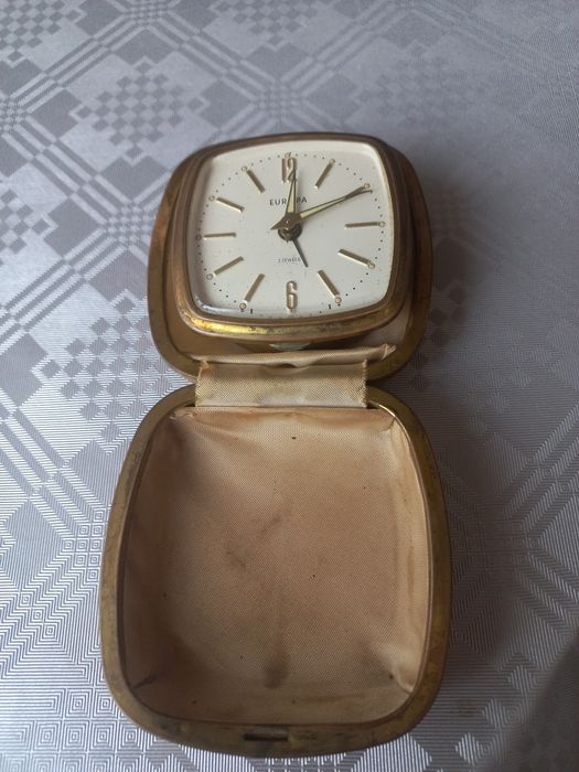 Ретро механичен пътен будилник Europa 1950-1970