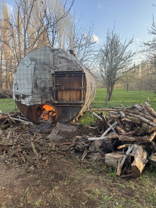 Печь для сушки древесного угля