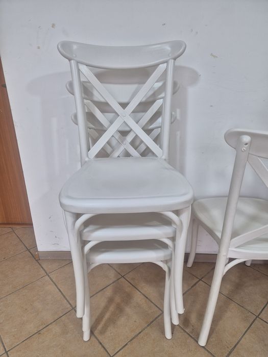 Стулья кухонные гостевые белые кантри