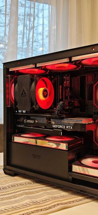 Геймърско РС Intel I5 13500 14/20 Core/32Gb D5/1TB SSD/MSI 3070/Гаранц