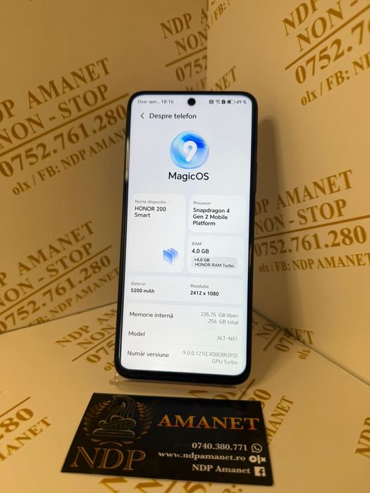 NDP Amanet Braila Honor 200 Smart(47061)