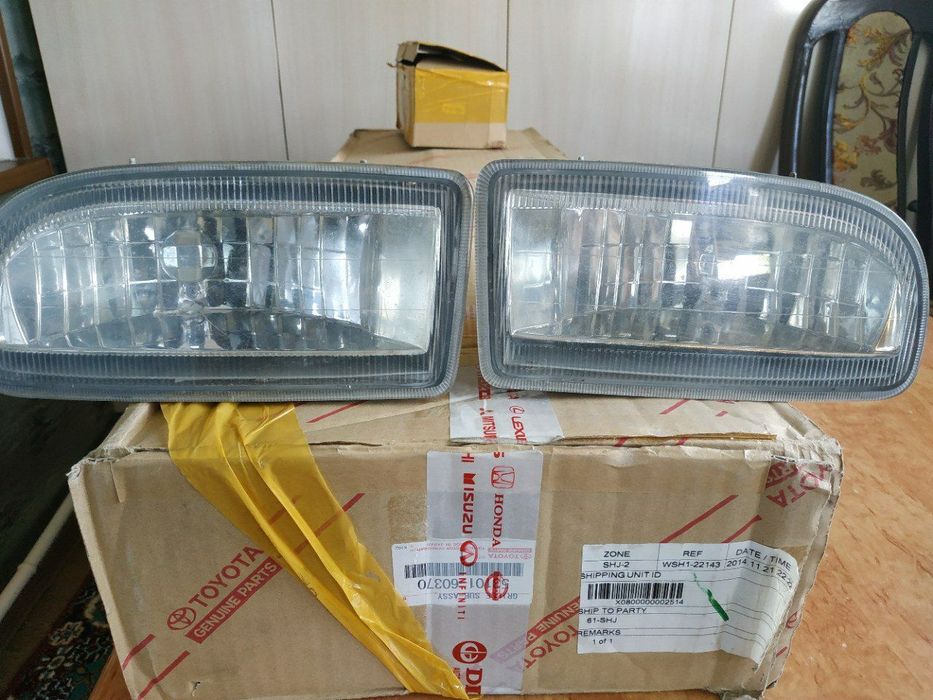 Tayota land cruiser облицовка туманки