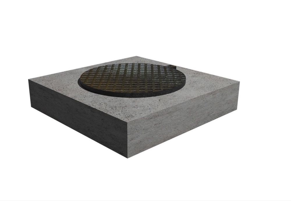 Placa din beton pietonala, A15 LA 350 RON