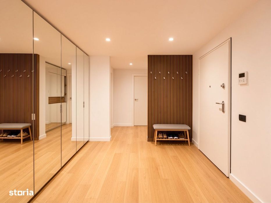 Apartament luminos cu 3 camere și terasă | One Herăstrău Towers