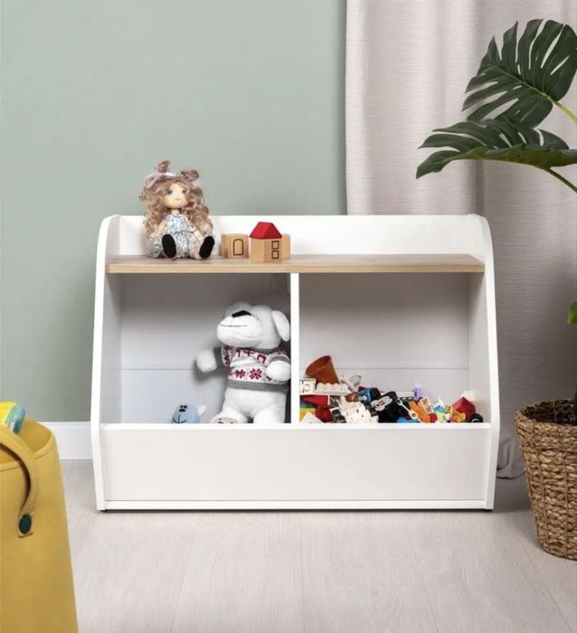 Стеллаж для игрушек в детскую Logium