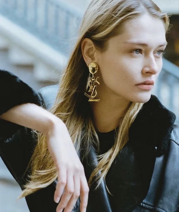 Колие обеци бижута Yves Saint Laurent