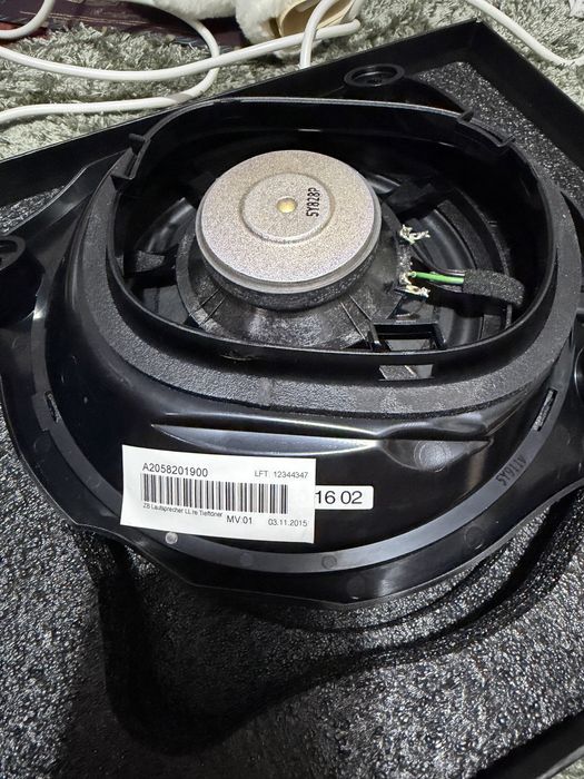 Subwoofer Musway CSM8WR Mercedes C / GLC / E / S Class NOU Plug & Play