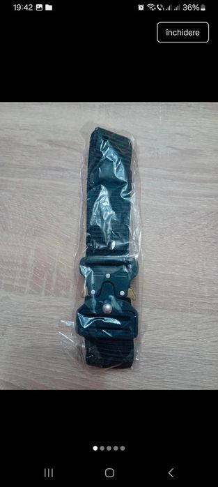 Centură tactică, ajustabilă cu închidere prin clipsare