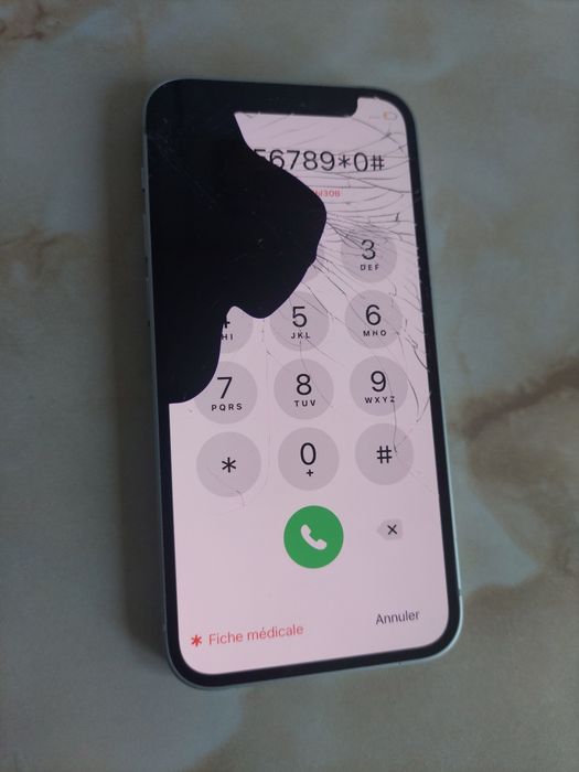 Vând Apple iPhone 12 Mini [spart] [pentru piese] //poze reale