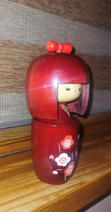 Винтидж кукла Keiji Miyama Kokeshi кукла Кукеши художник Кейджи Мияма