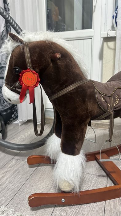 Детская лошадка качеля