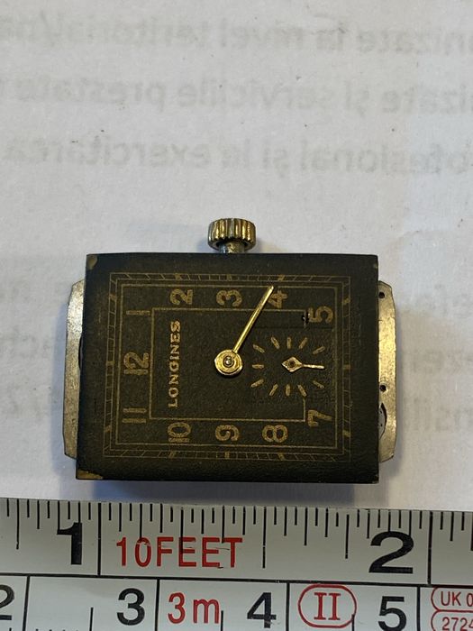 Longines  mecanism art deco