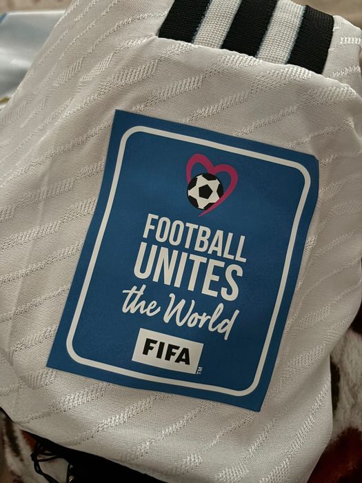 2022 Argentina World Cup Champion Edition 3 stars Home Jersey Player V